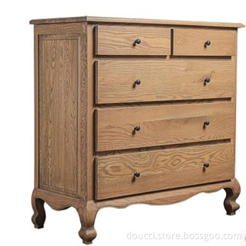 American country style wood Lockers locker chest of drawers